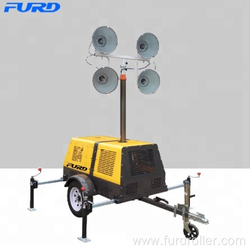 Mast Gasoline Light Tower for Night Construction Light FZMT-1000B